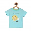 Miniklub Knit T-Shirt - Blue, 12-18m